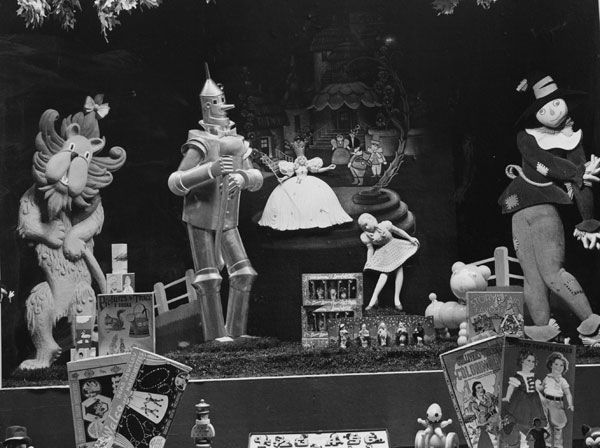 A 'Wizard of Oz' window at Stix, Baer & Fuller